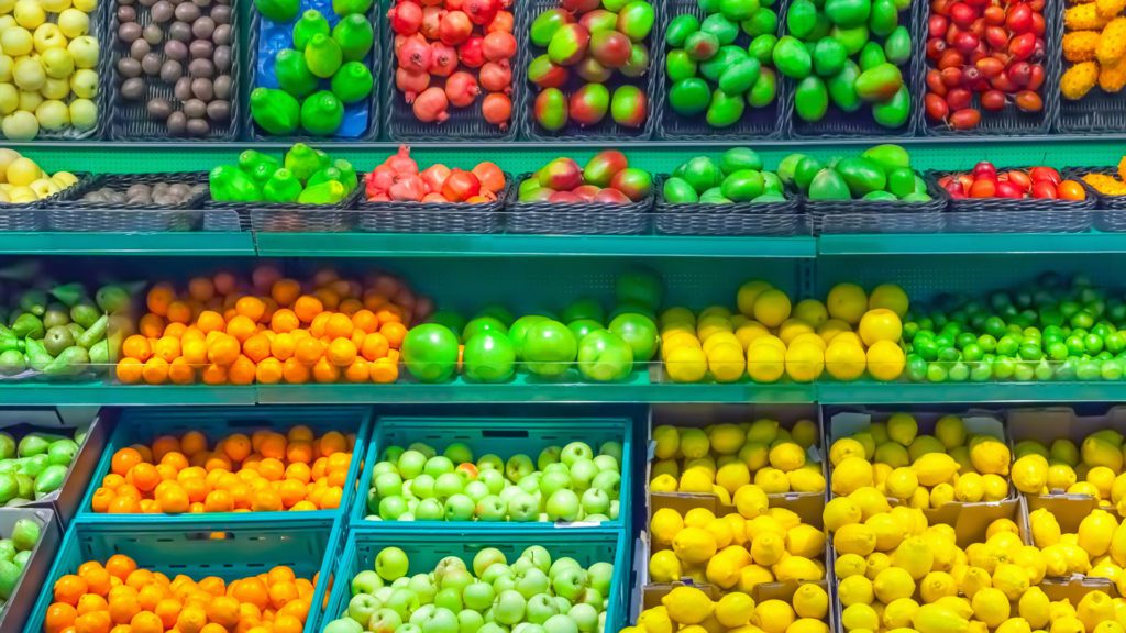Supermarket Fruit Section