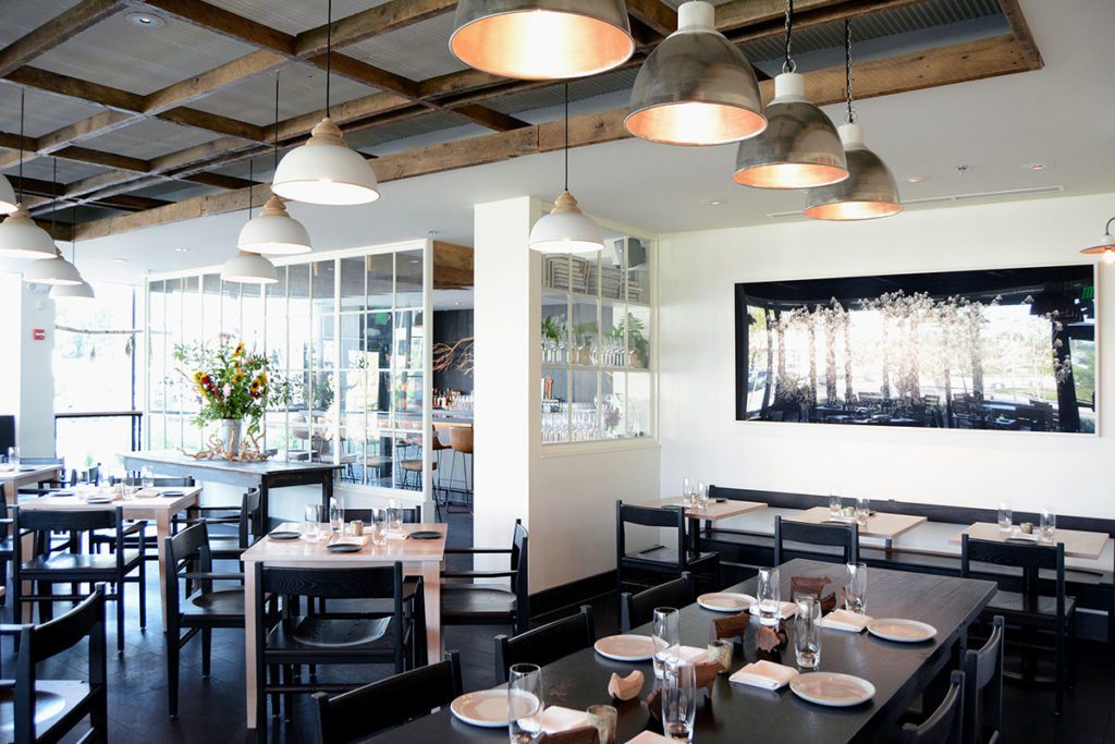 Vicia Restaurant Interior Design Dining Area