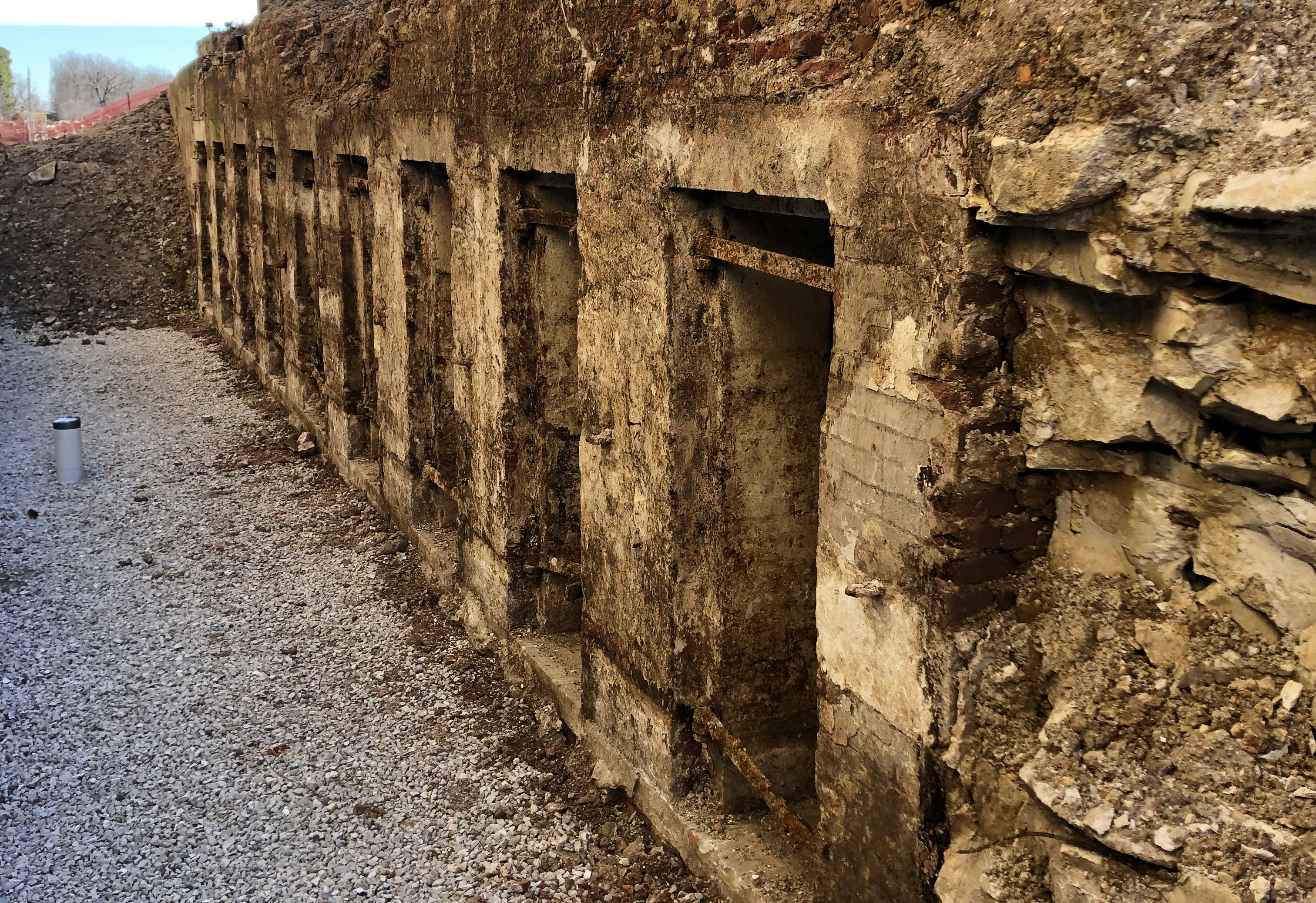 Missouri State Penitentiary Cell Block excavation
