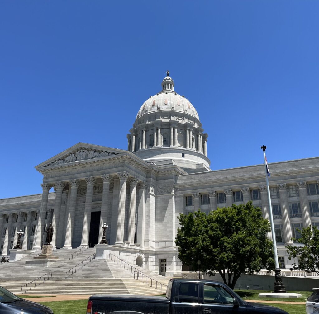 Exterior of Missouri State Capitol - 5th Redistricting Offices